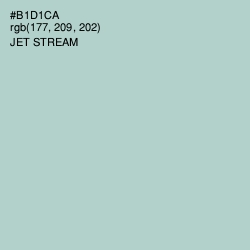 #B1D1CA - Jet Stream Color Image