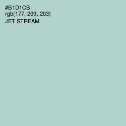 #B1D1CB - Jet Stream Color Image