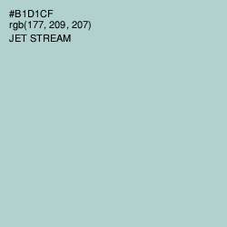 #B1D1CF - Jet Stream Color Image