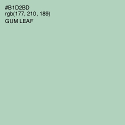 #B1D2BD - Gum Leaf Color Image