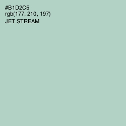 #B1D2C5 - Jet Stream Color Image