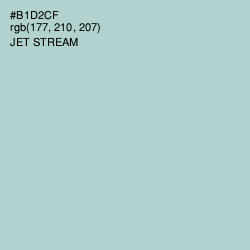 #B1D2CF - Jet Stream Color Image