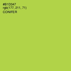 #B1D347 - Conifer Color Image