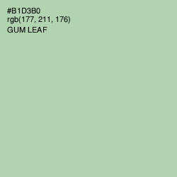 #B1D3B0 - Gum Leaf Color Image
