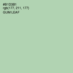 #B1D3B1 - Gum Leaf Color Image