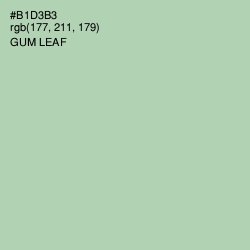#B1D3B3 - Gum Leaf Color Image