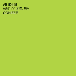 #B1D445 - Conifer Color Image