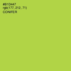 #B1D447 - Conifer Color Image