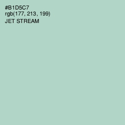 #B1D5C7 - Jet Stream Color Image
