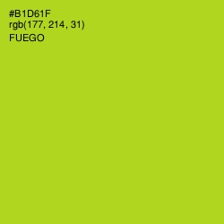 #B1D61F - Fuego Color Image