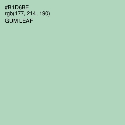 #B1D6BE - Gum Leaf Color Image