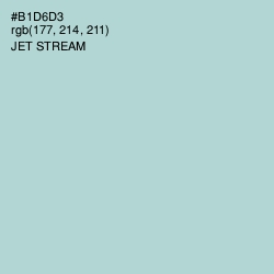 #B1D6D3 - Jet Stream Color Image