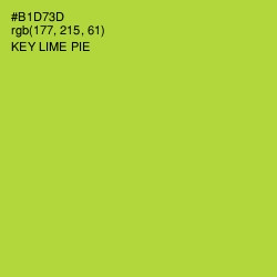 #B1D73D - Key Lime Pie Color Image