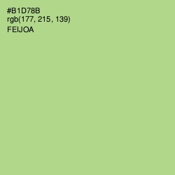#B1D78B - Feijoa Color Image