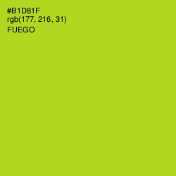 #B1D81F - Fuego Color Image
