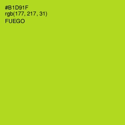 #B1D91F - Fuego Color Image