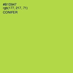 #B1D947 - Conifer Color Image