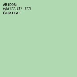 #B1D9B1 - Gum Leaf Color Image