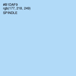 #B1DAF9 - Spindle Color Image