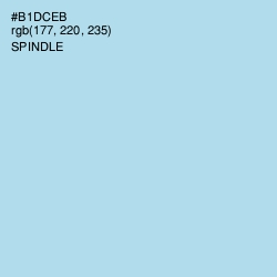 #B1DCEB - Spindle Color Image