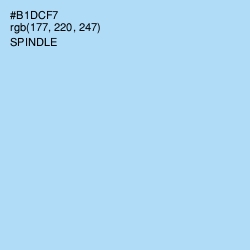 #B1DCF7 - Spindle Color Image