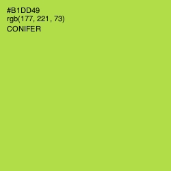 #B1DD49 - Conifer Color Image