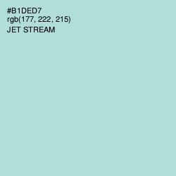 #B1DED7 - Jet Stream Color Image