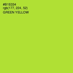 #B1E034 - Green Yellow Color Image
