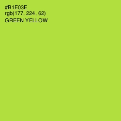 #B1E03E - Green Yellow Color Image