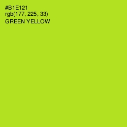 #B1E121 - Green Yellow Color Image