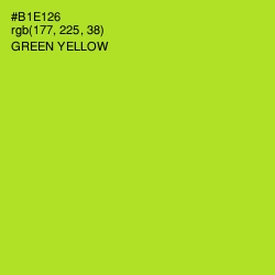 #B1E126 - Green Yellow Color Image