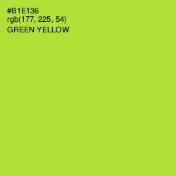 #B1E136 - Green Yellow Color Image