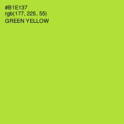 #B1E137 - Green Yellow Color Image