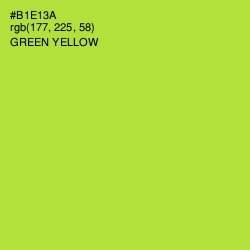 #B1E13A - Green Yellow Color Image