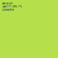 #B1E147 - Conifer Color Image