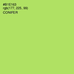 #B1E163 - Conifer Color Image