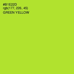 #B1E22D - Green Yellow Color Image