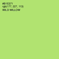 #B1E371 - Wild Willow Color Image