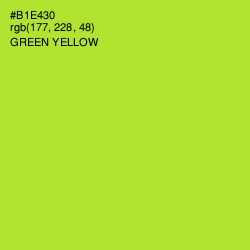 #B1E430 - Green Yellow Color Image