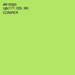 #B1E563 - Conifer Color Image