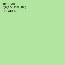 #B1E5A0 - Celadon Color Image