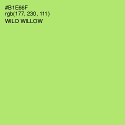#B1E66F - Wild Willow Color Image