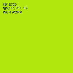#B1E70D - Inch Worm Color Image