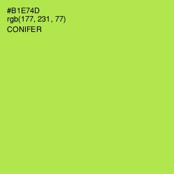 #B1E74D - Conifer Color Image
