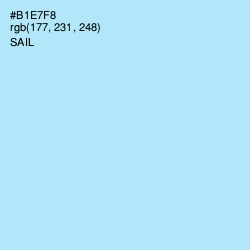 #B1E7F8 - Sail Color Image
