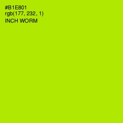 #B1E801 - Inch Worm Color Image