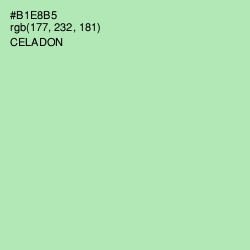 #B1E8B5 - Celadon Color Image