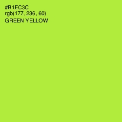 #B1EC3C - Green Yellow Color Image