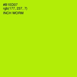 #B1ED07 - Inch Worm Color Image
