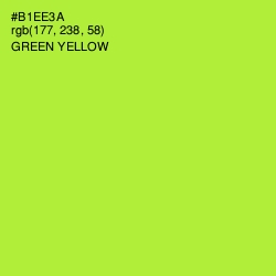 #B1EE3A - Green Yellow Color Image